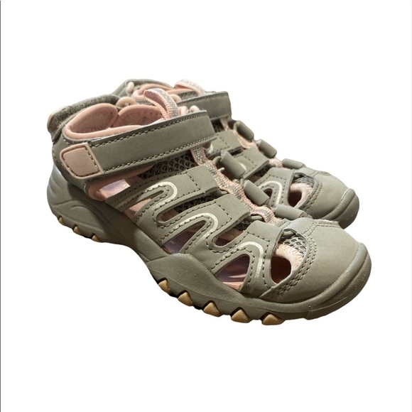 Cat & Jack Shoes Cat Jack Afton Hiking Sandal Pink Grey Toddler